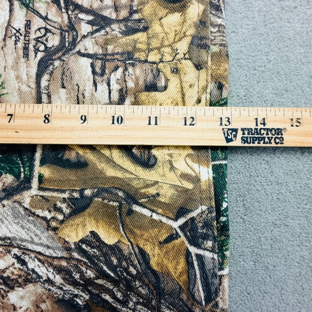 RealTree Camouflage Jeans Mens 38x32 (Actual 38x31)‎ Lined Hunting Style# 5191-5